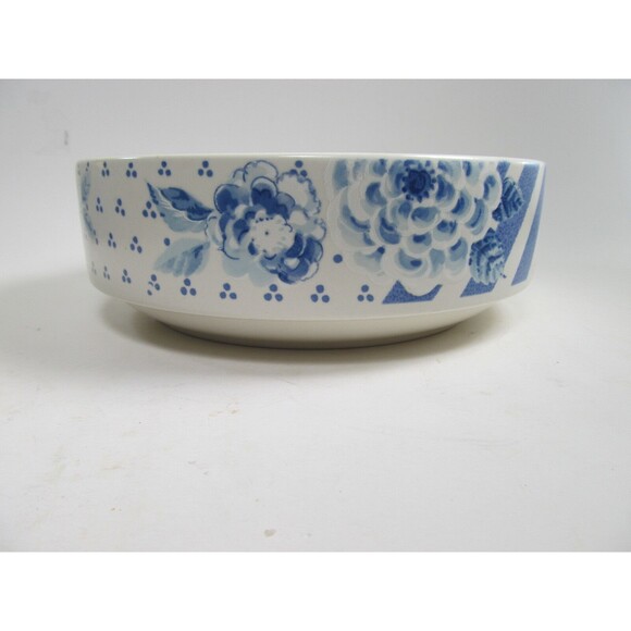 Mikasa Intaglio Blue Sonata Round Serving Vegetable Bowl 8" - Picture 6 of 8